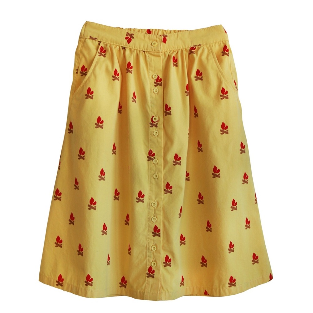 Bandy Button (girl  Vana campfire skirt for girls size 10/11 years old